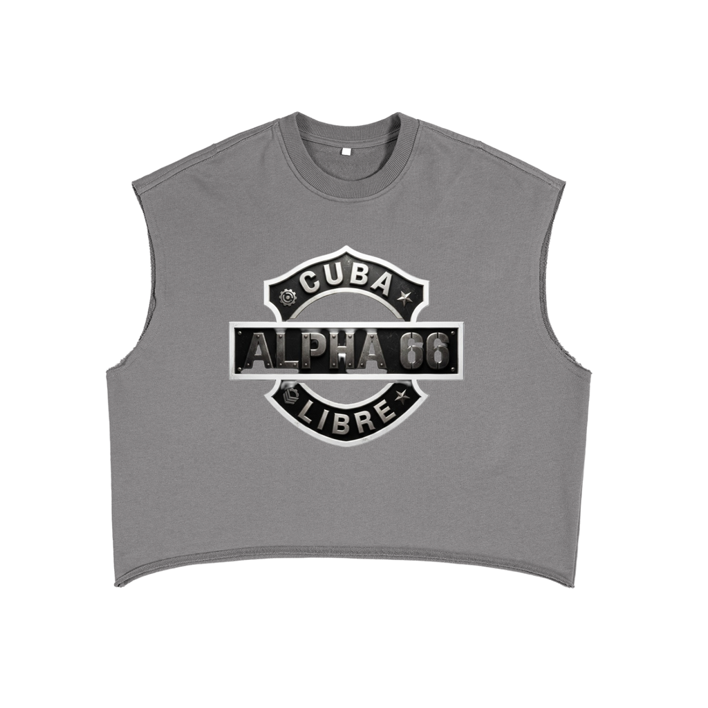 French Terry Boxy Tank Top