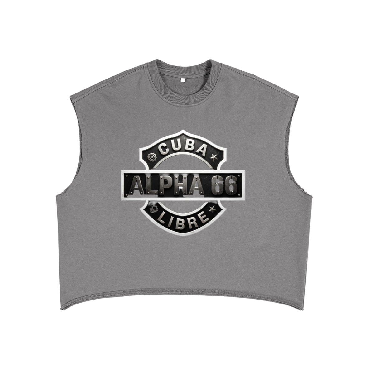 French Terry Boxy Tank Top