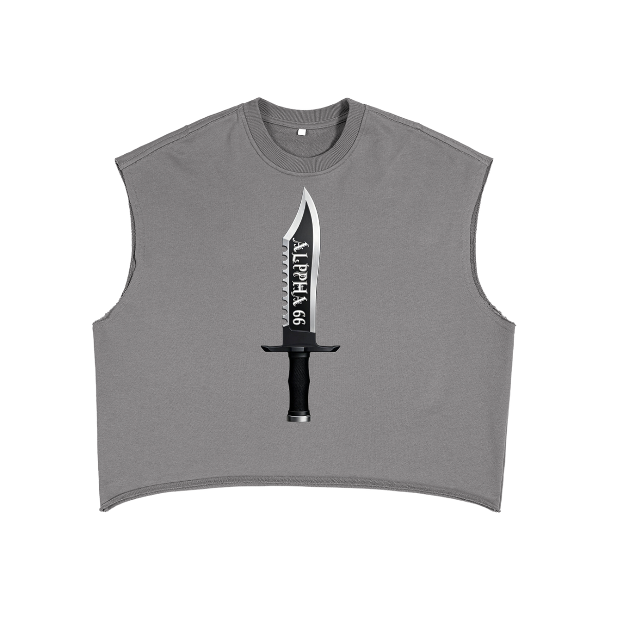 French Terry Boxy Tank Top