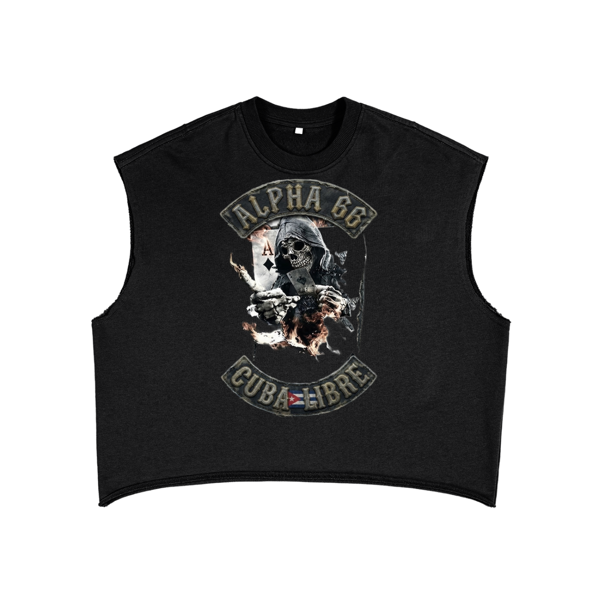 French Terry Boxy Tank Top