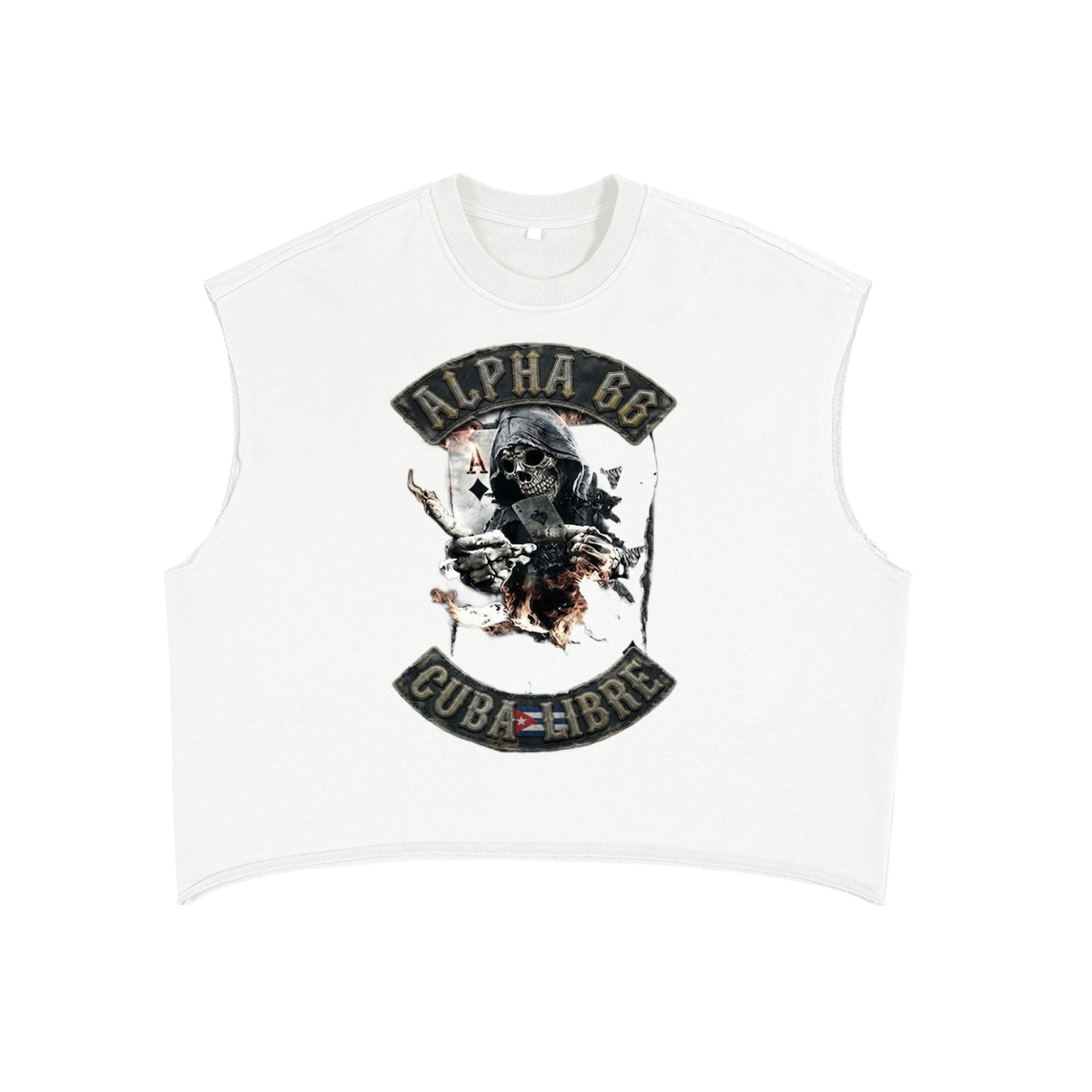 French Terry Boxy Tank Top