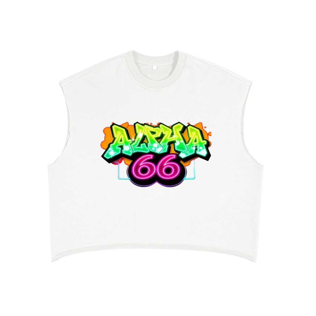 French Terry Boxy Tank Top