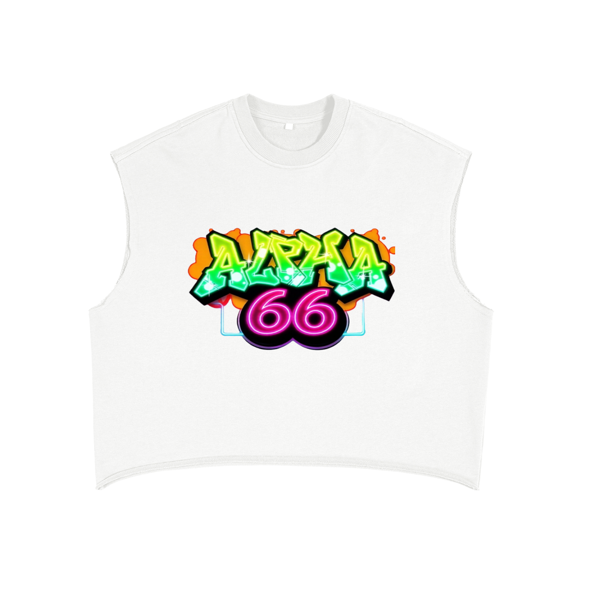 French Terry Boxy Tank Top