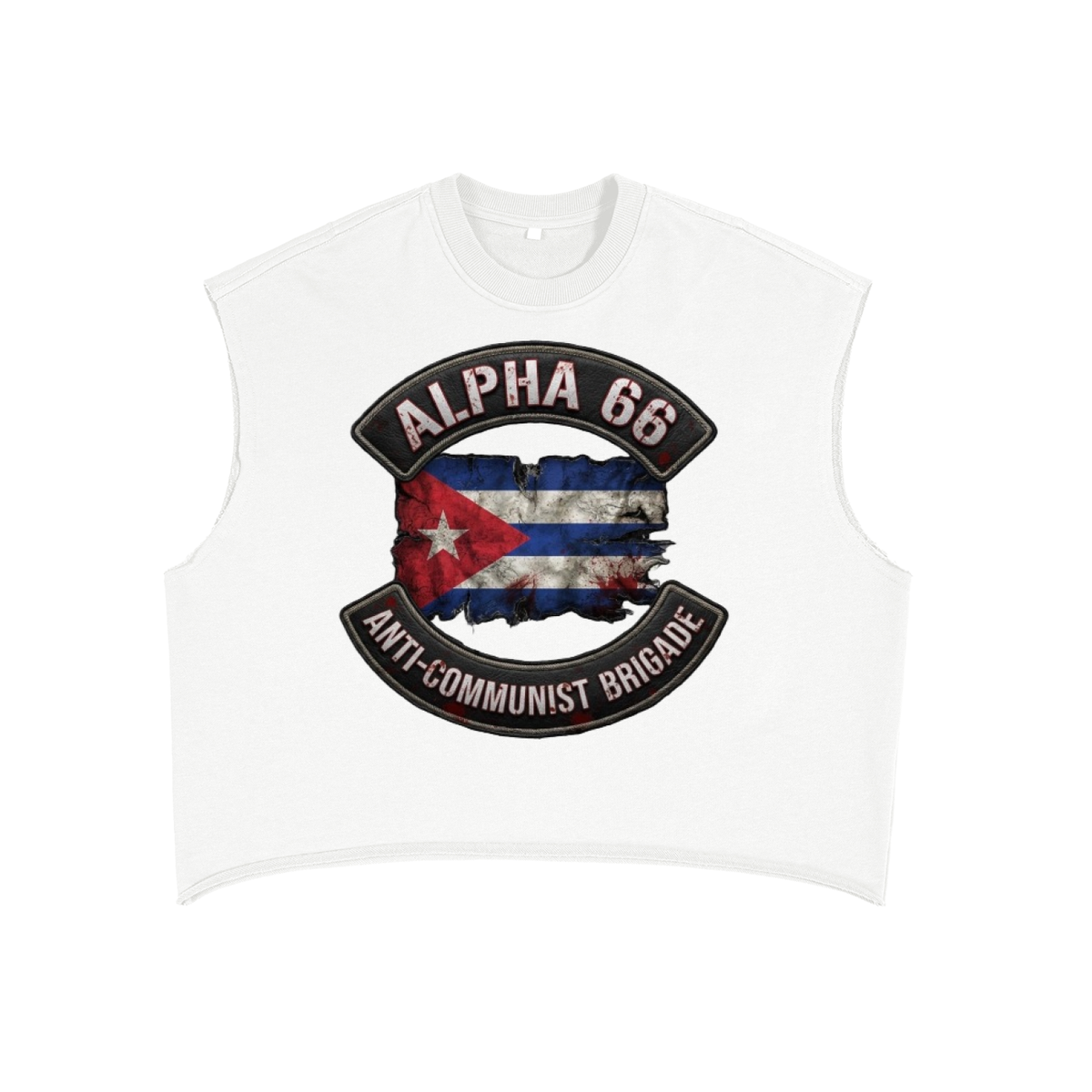 French Terry Boxy Tank Top