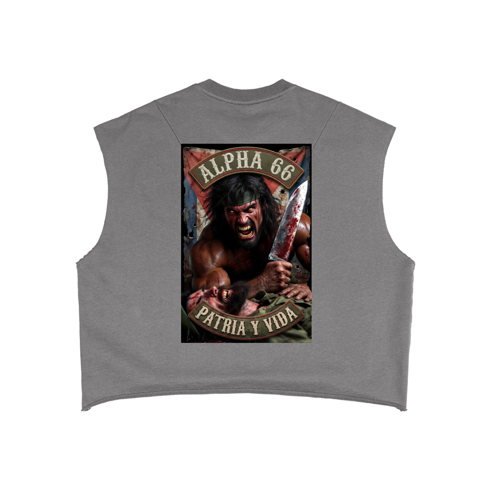 French Terry Boxy Tank Top
