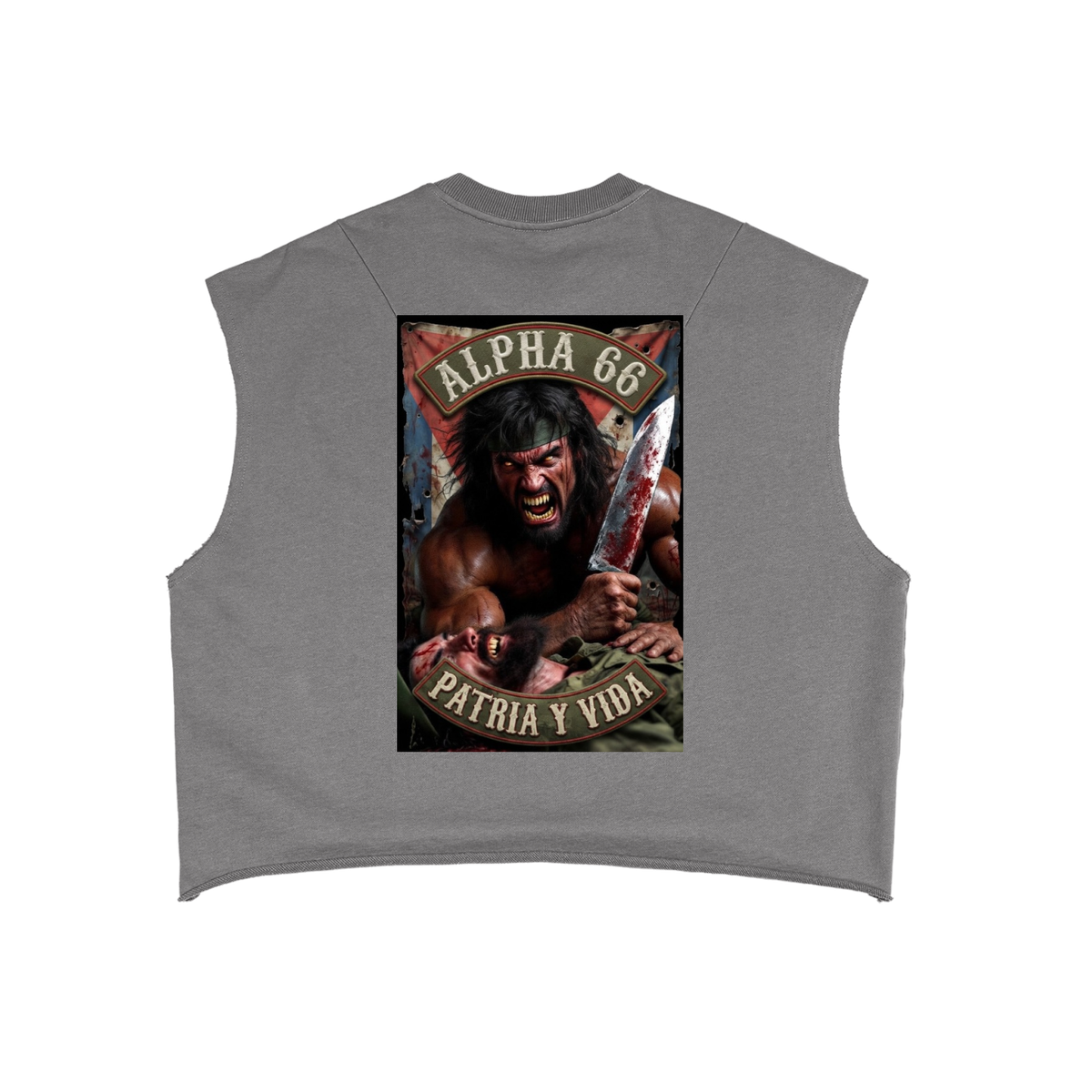 French Terry Boxy Tank Top