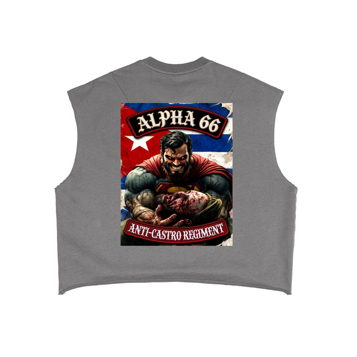 French Terry Boxy Tank Top