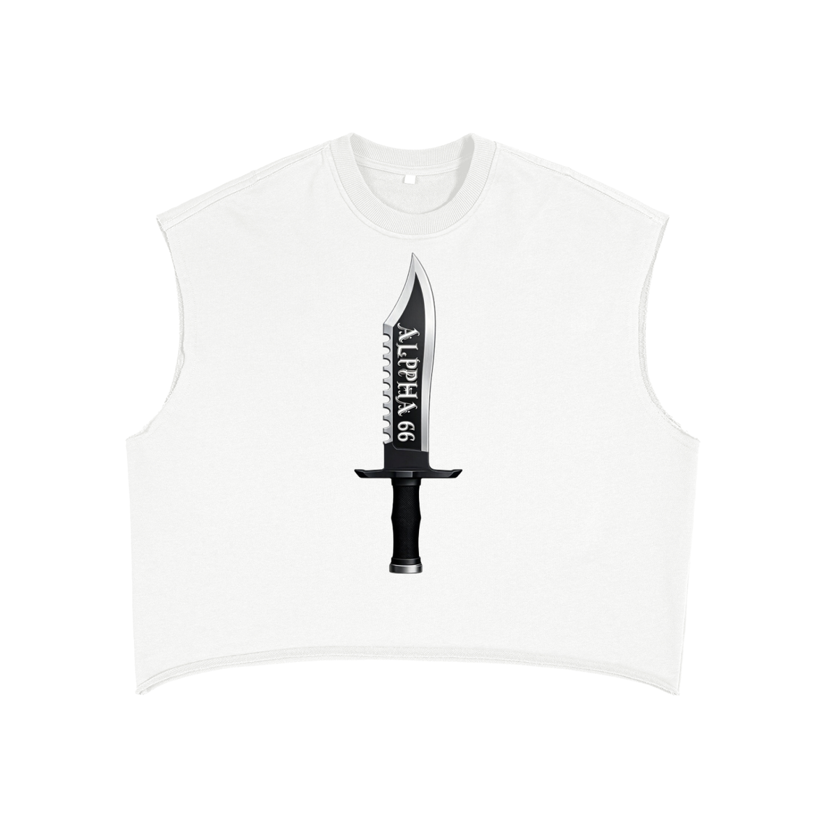 French Terry Boxy Tank Top
