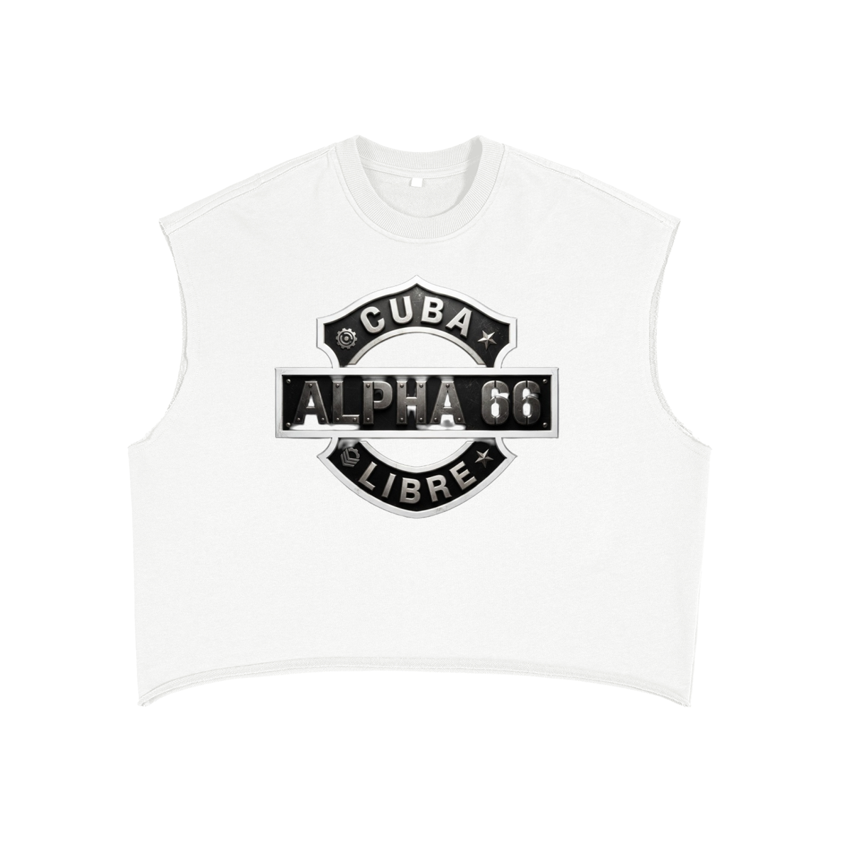 French Terry Boxy Tank Top