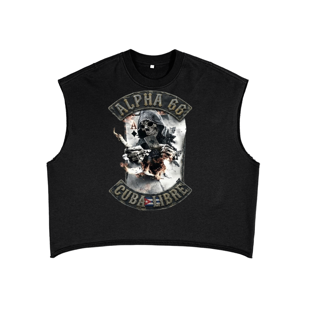 French Terry Boxy Tank Top