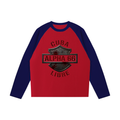 Color-Blocked Raglan Long-Sleeve T-Shirt