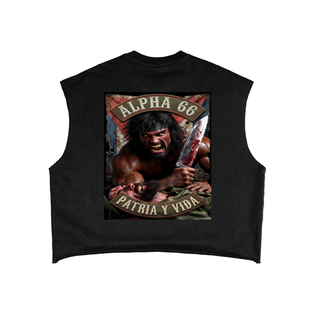 French Terry Boxy Tank Top
