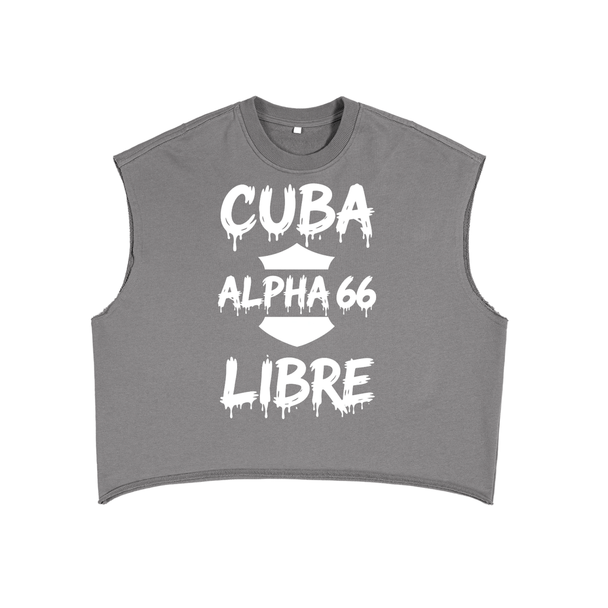 French Terry Boxy Tank Top