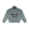 Unisex Plaid Quarter-Zip Sweatshirt