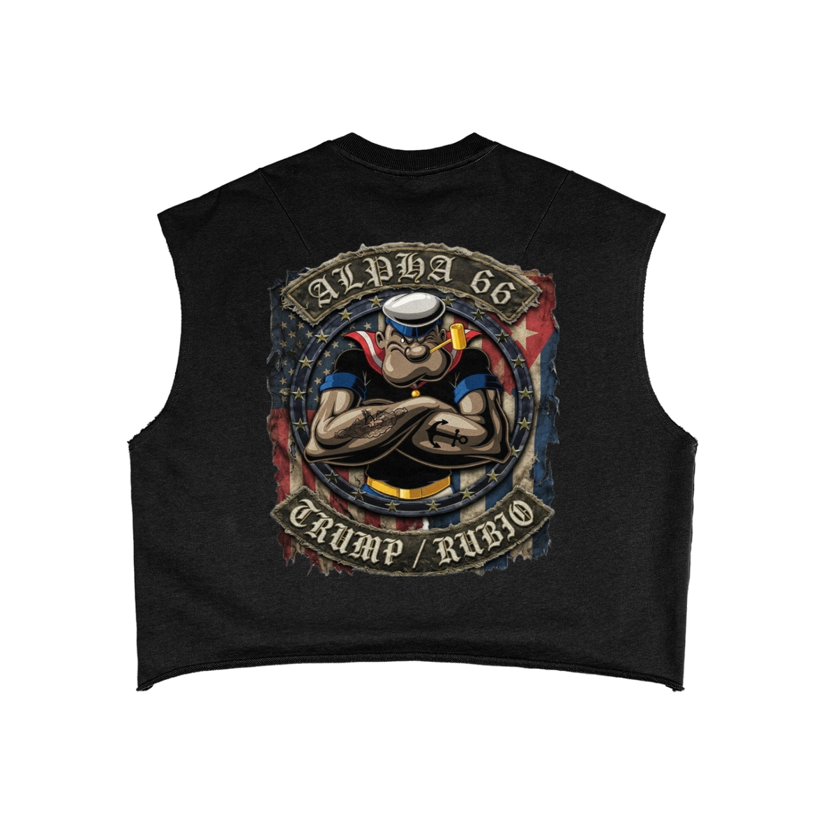 French Terry Boxy Tank Top