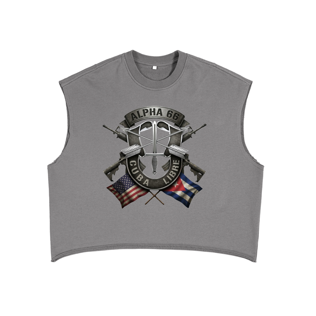 French Terry Boxy Tank Top