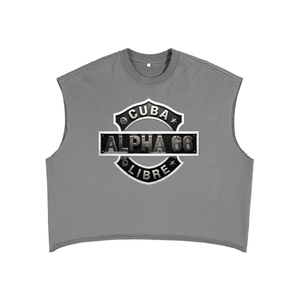 French Terry Boxy Tank Top