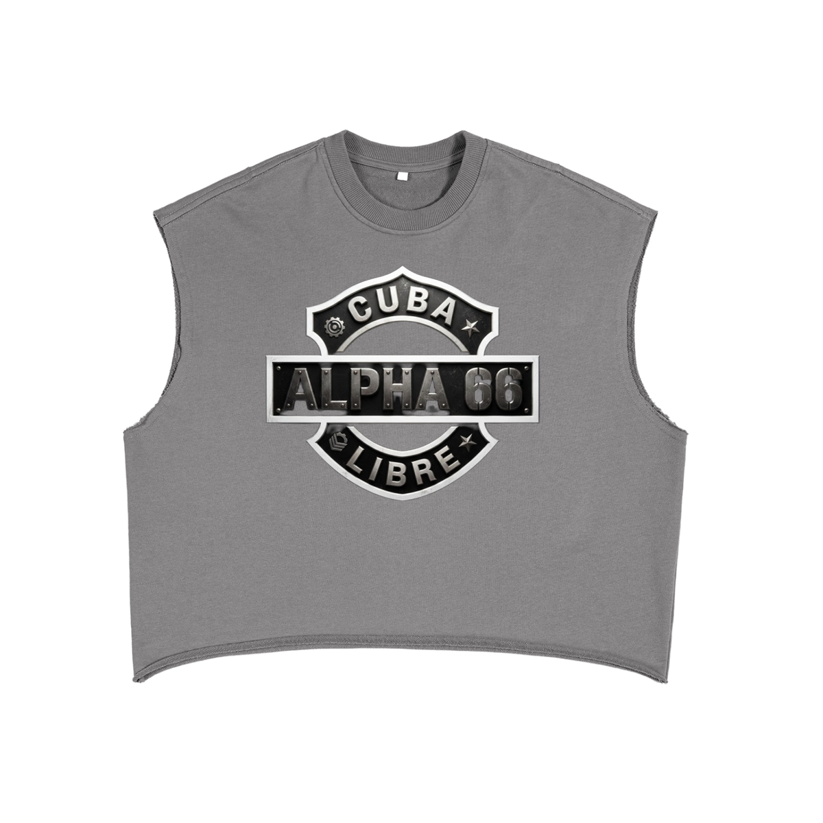 French Terry Boxy Tank Top