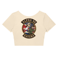 Women's Panelled Crop Yoga T-Shirt