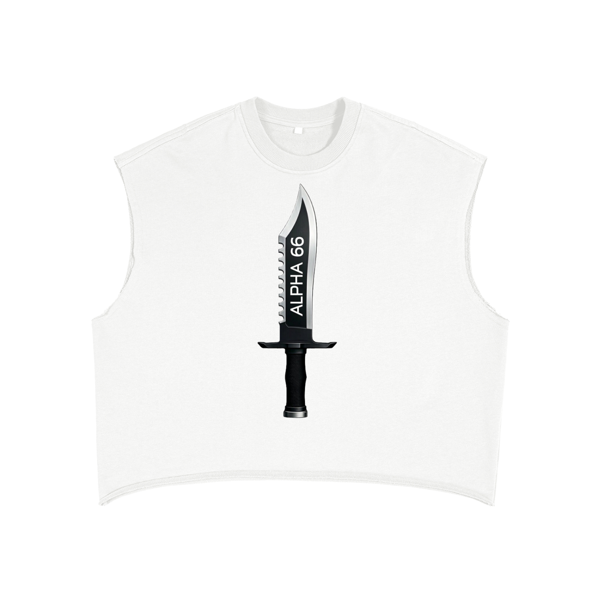 French Terry Boxy Tank Top