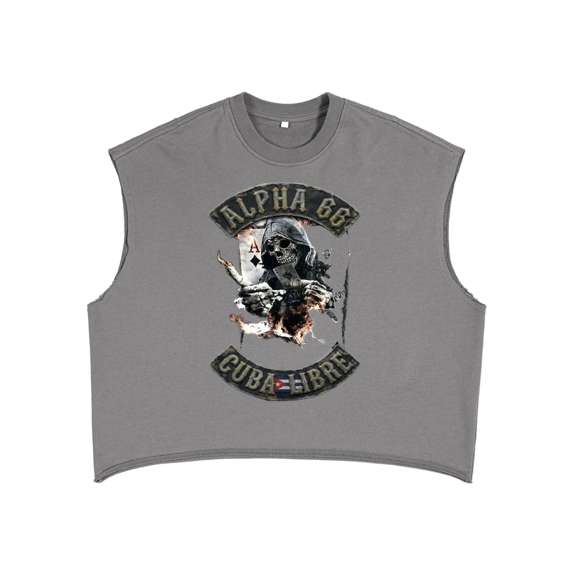 French Terry Boxy Tank Top