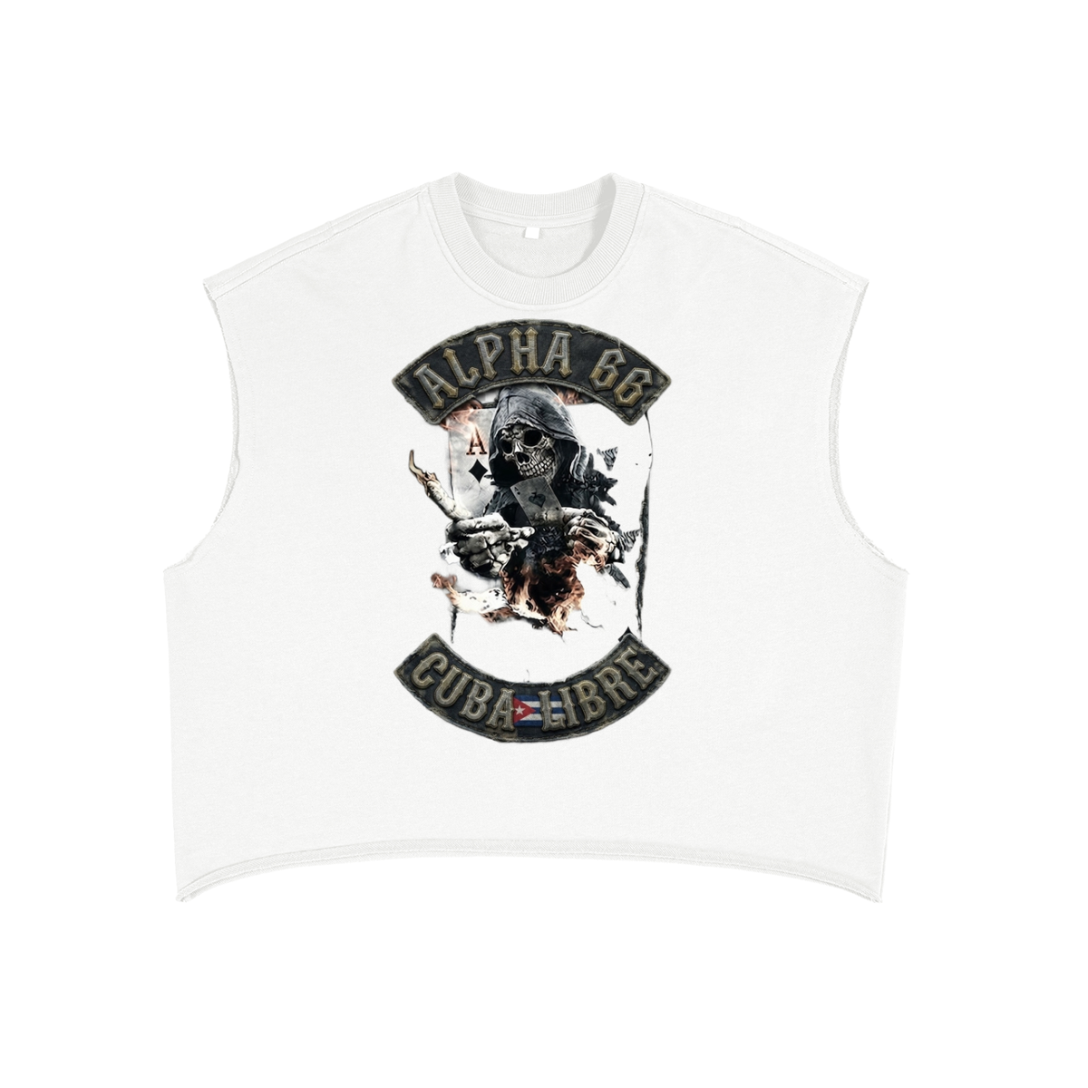 French Terry Boxy Tank Top