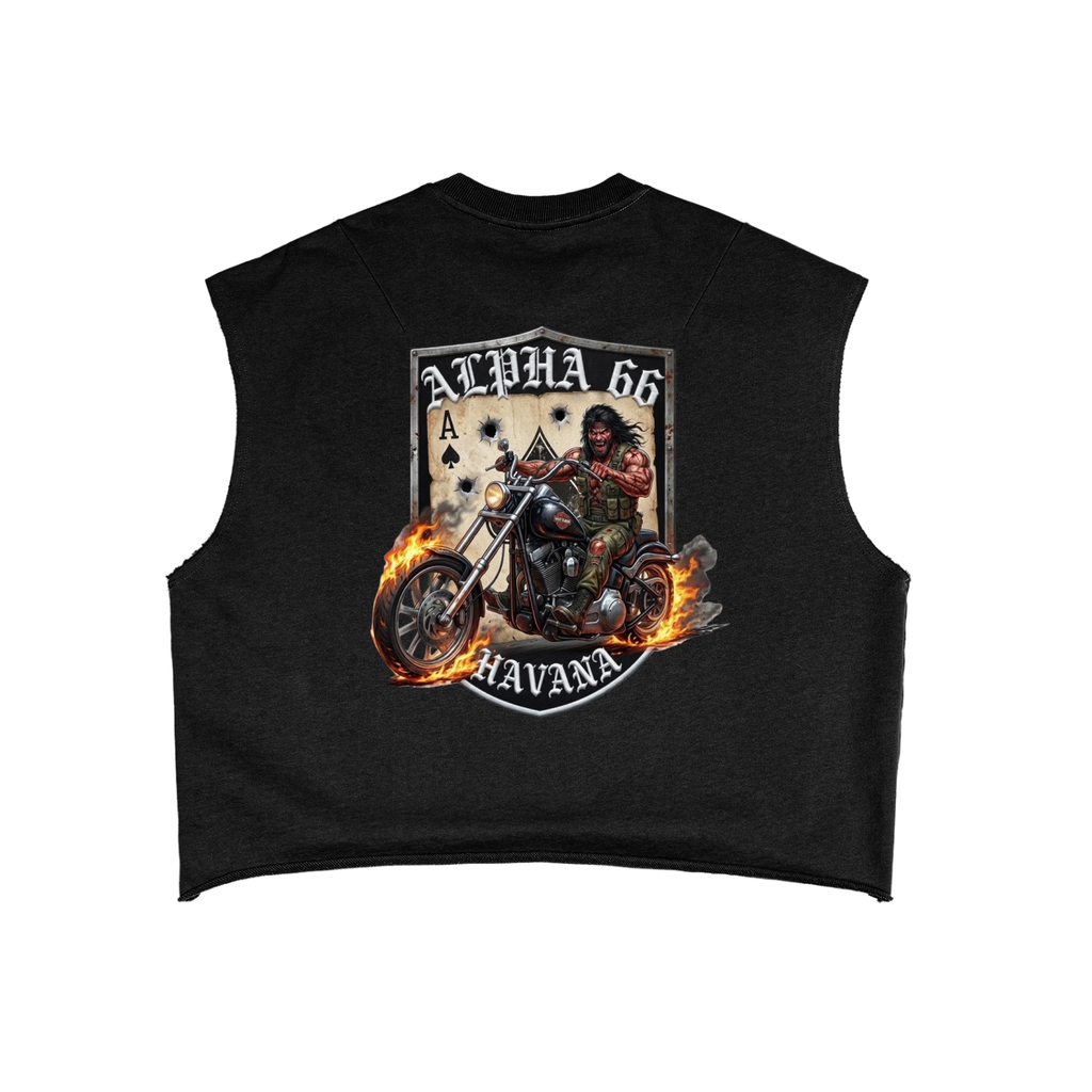 French Terry Boxy Tank Top