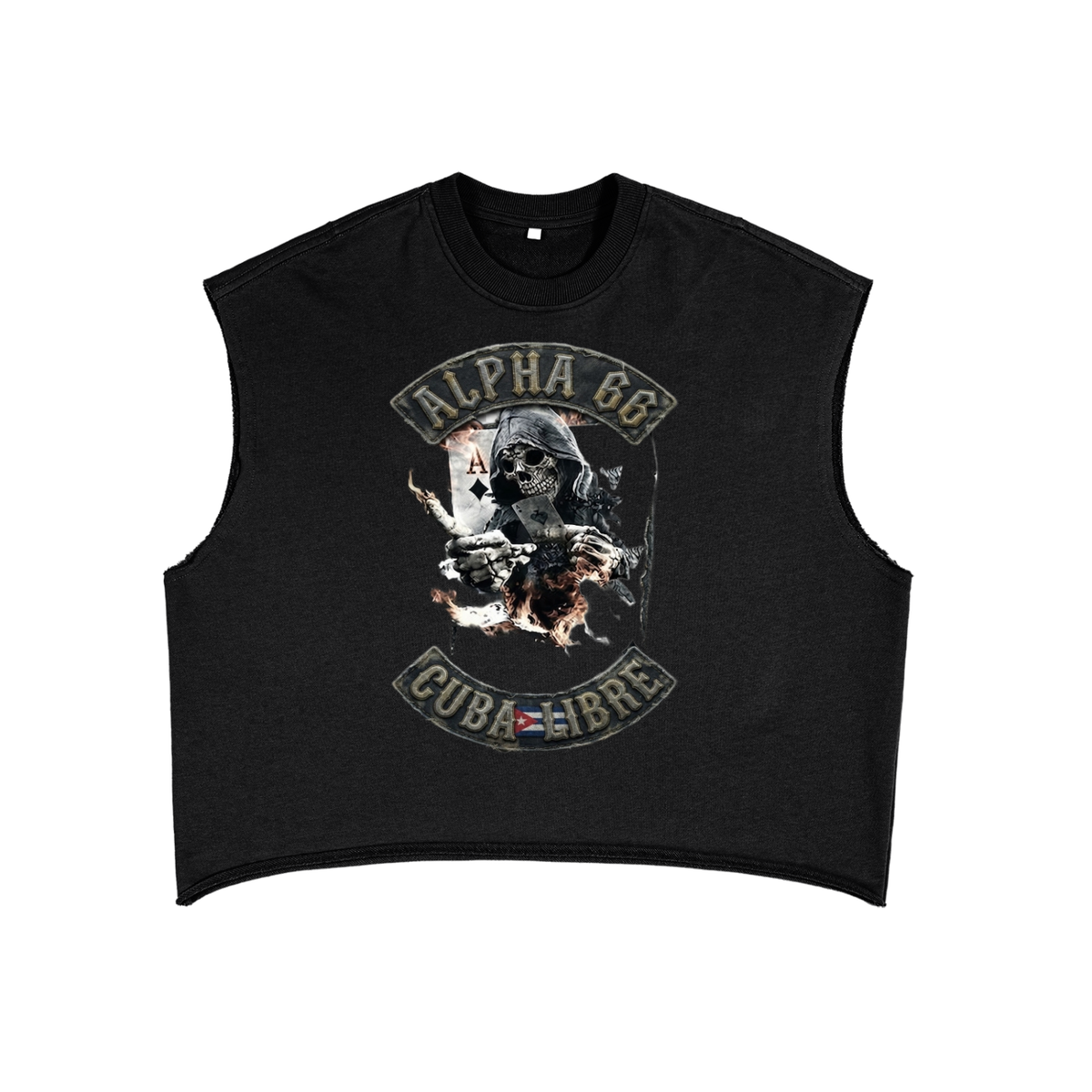 French Terry Boxy Tank Top