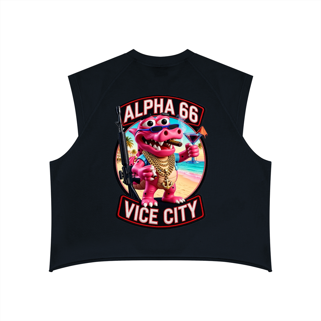 Men’s Boxy Raw Hem Tank Top