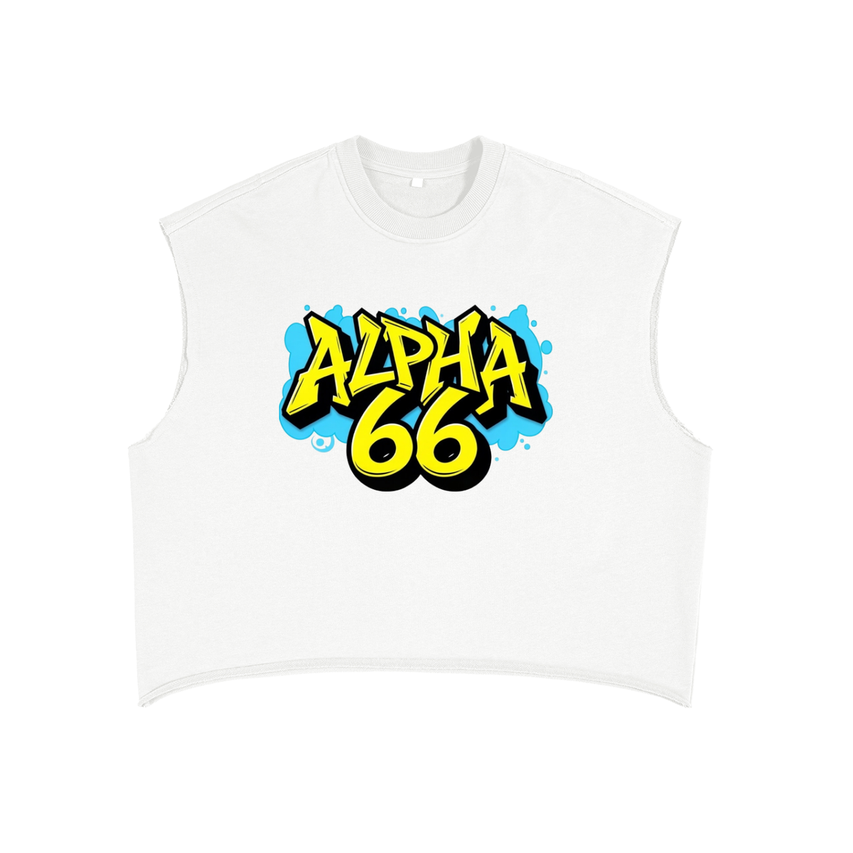 French Terry Boxy Tank Top