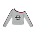 Women’s Color Block Off-the-Shoulder T-Shirt