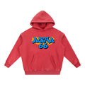 Snow Wash Fleece Oversize Hoodie